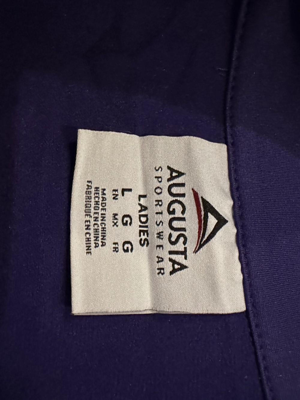 Augusta Sportwear Purple Women Jacket